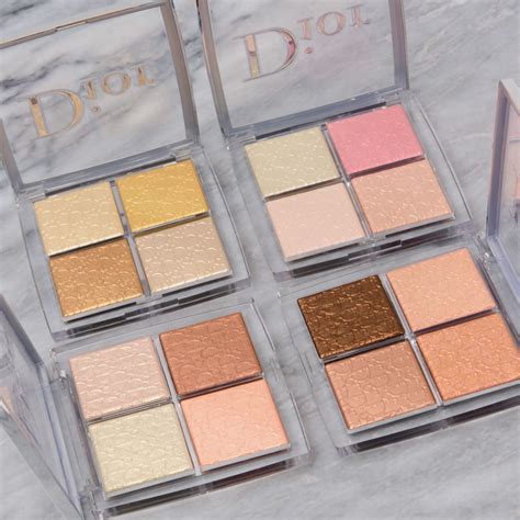 dior backstage glow face palette glitz review|Dior Backstage glow palette 001.